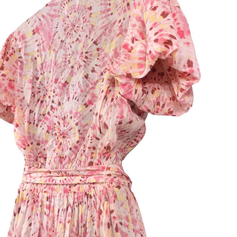 MISA Los Angeles Eloise Mini Dress Puff Sleeve - Picture 8 of 13
